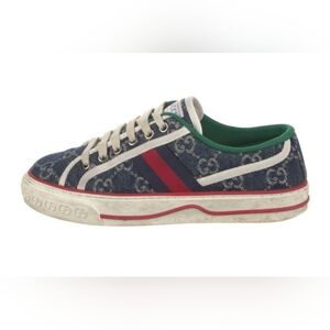 Gucci GG Logo Denim Sneakers